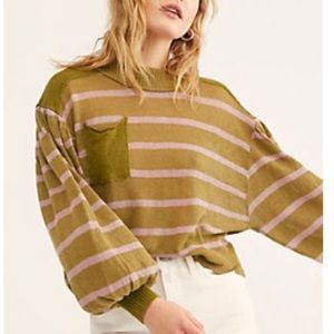 Between The Lines Pullover by Free People